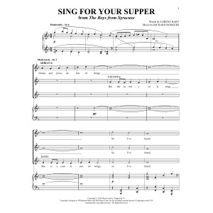 Sing For Your Supper